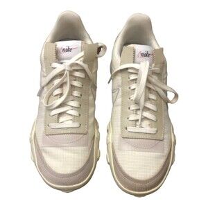 NIKE Women’s Size 9.5 Waffle Racer LX Series QS Pale Ivory CW1274-100